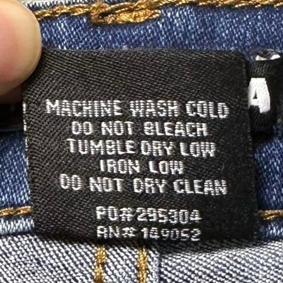 Fashion Nova Skinny Jeans Size 3 *22x29 High Rise Dark Wash Denim Casual Stretch - Picture 10 of 11